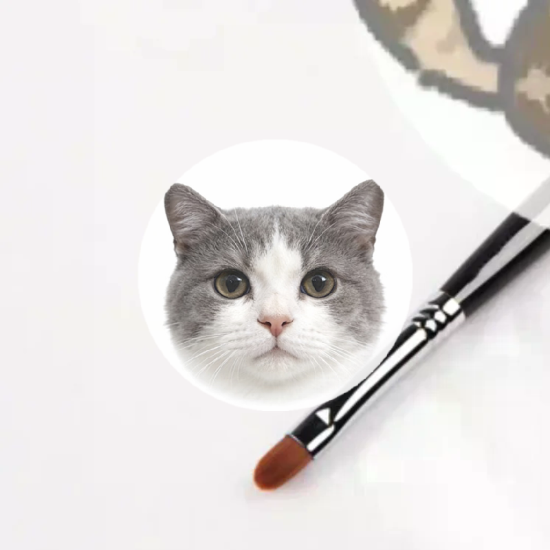 Beauty Makeup Eyeshadow - Eyeshadow Lip Gloss Makeup Brush Portable