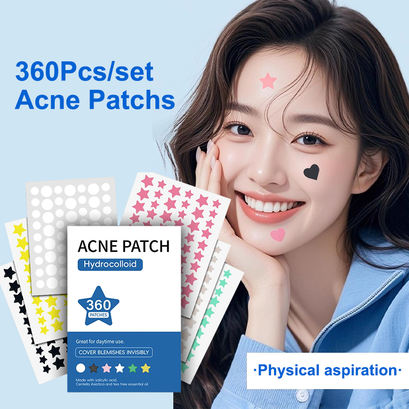 Beauty For You Makeup - 360Pcs Colorful Invisible Pimple Removal Anti-Acne
