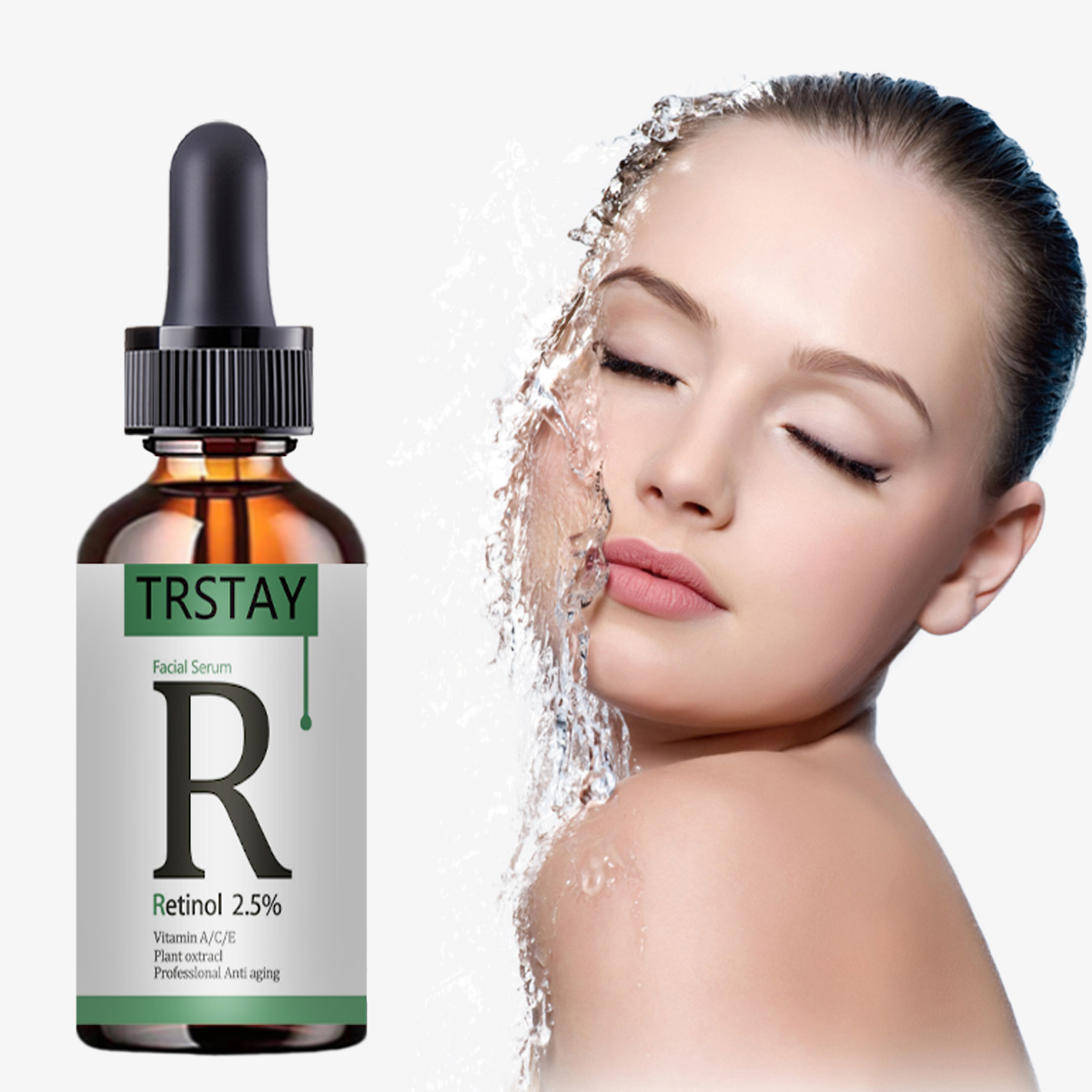 Vitamin C Serum Face - Retinol 2.5% Vitamin C/A Facial Wrinkle