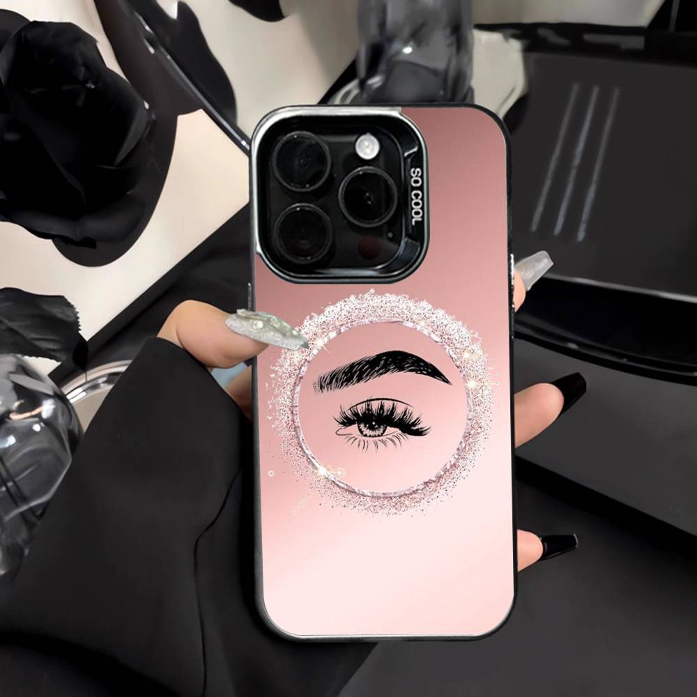 Makeup Is Beauty Quotes - Beauty Makeup Eyelash And Eyebrow Phone