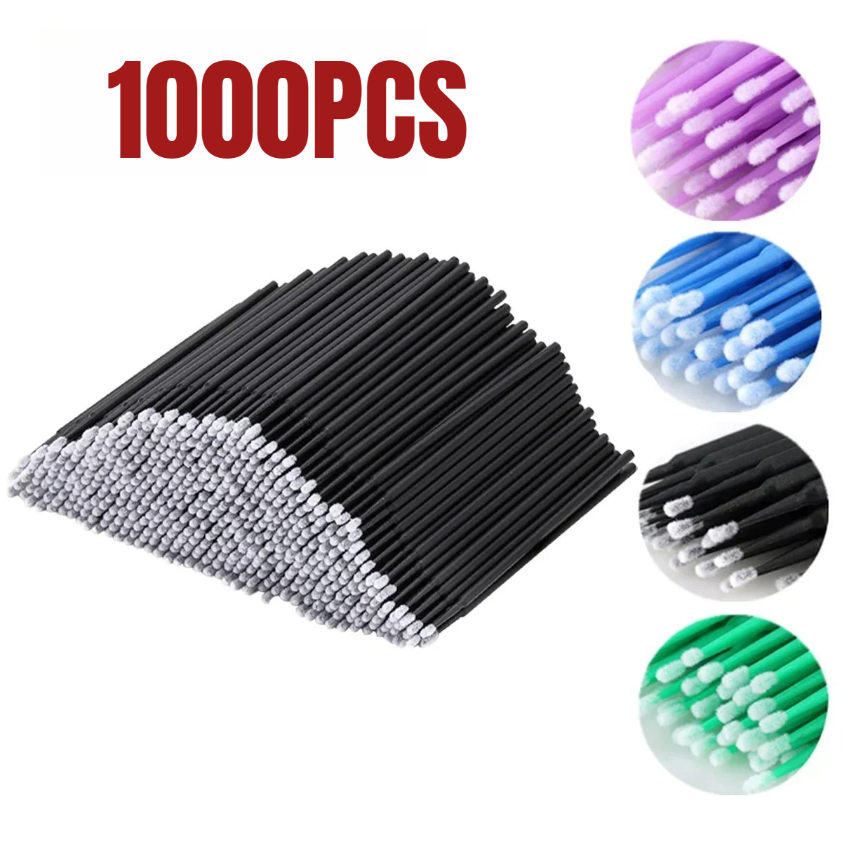 1000/500PCS Eyelash Cleaning B - Beauty For You Makeup recension och pris