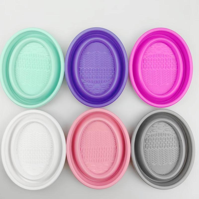 Folding Powder Puff Cleaning B - Beauty Makeup Eyeshadow recension och pris