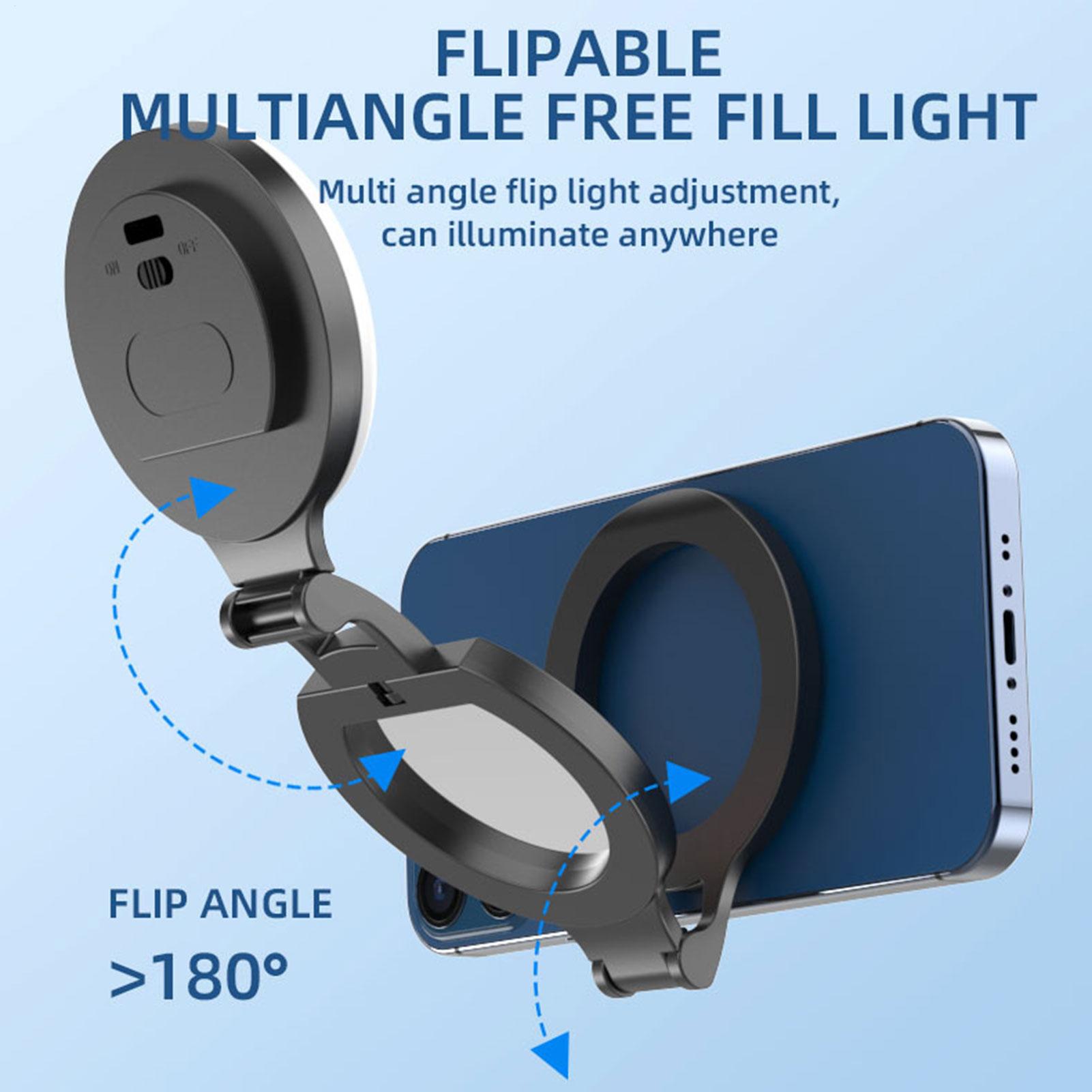 Magnetic Selfie Light Dimmable - Beauty Makeup Light recension och pris