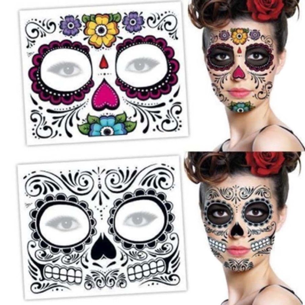 Day of The Dead Skull Face Dre - Beauty Makeup Quotes recension och pris