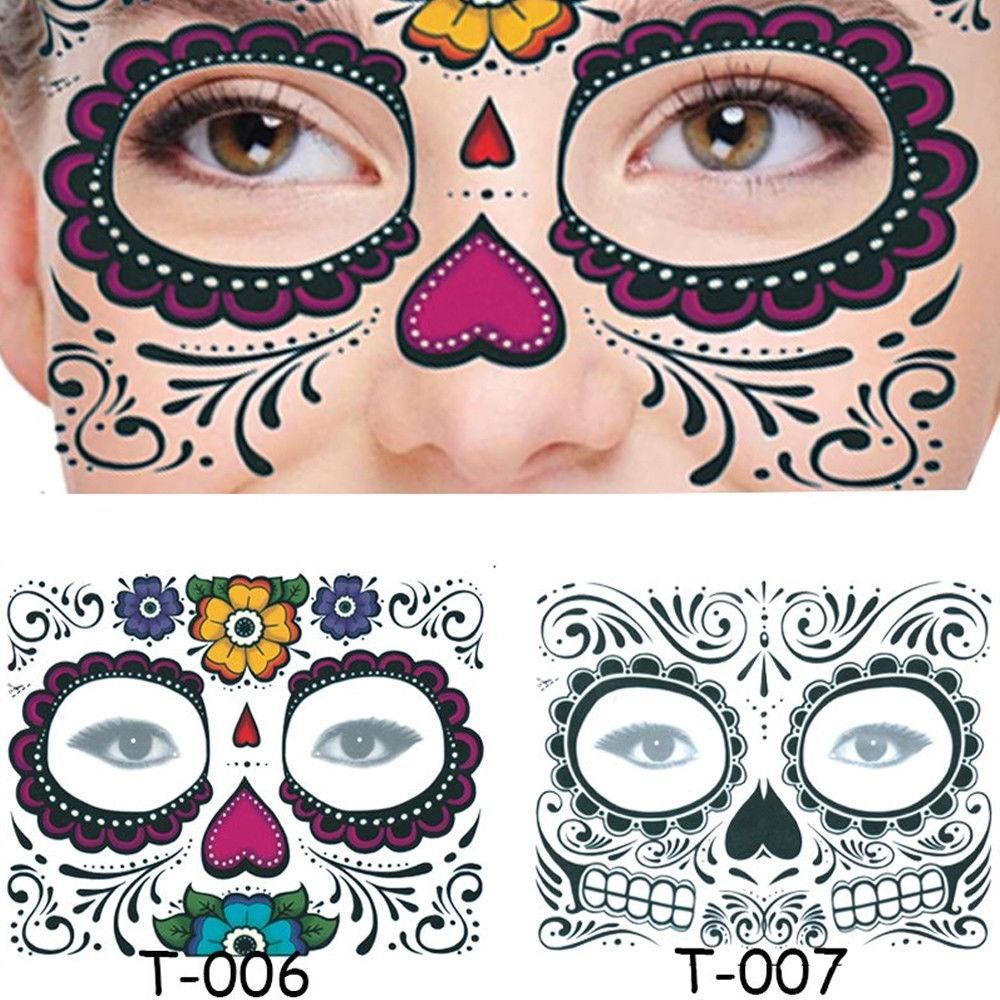 Day of The Dead Skull Face Dre - Beauty Makeup Quotes recension och pris