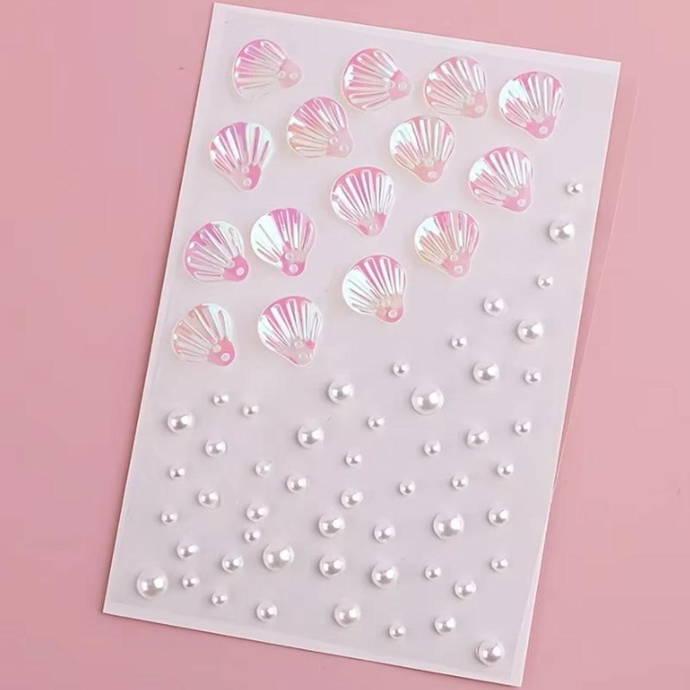 1Sheet Iridescent Shell Mixed  - Beauty Makeup Quotes recension och pris