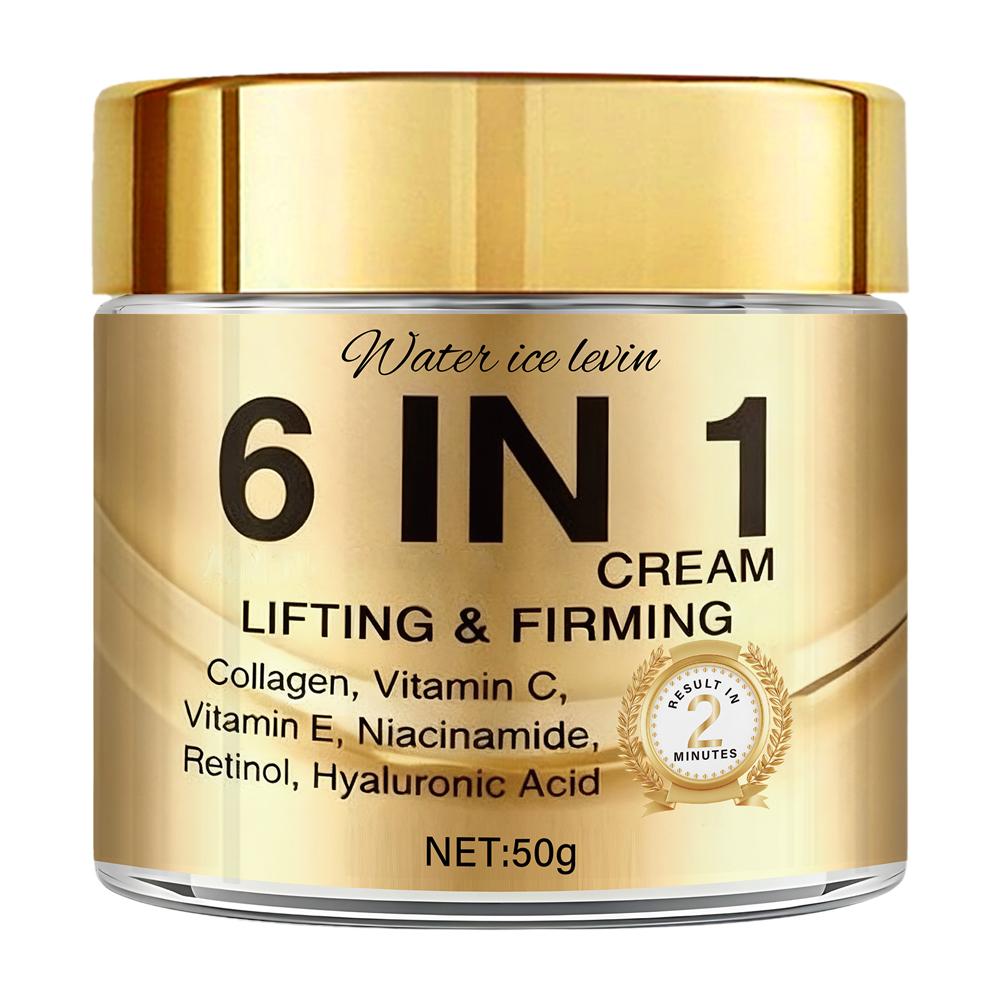 6 IN 1 Collagen Face Cream Lif - Vitamin C Serum Face recension och pris