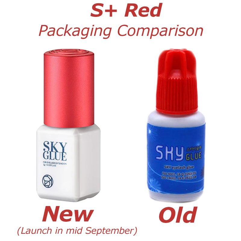 5 Bottles Sky Glue S Plus 1s F - Makeup Plus Beauty recension och pris