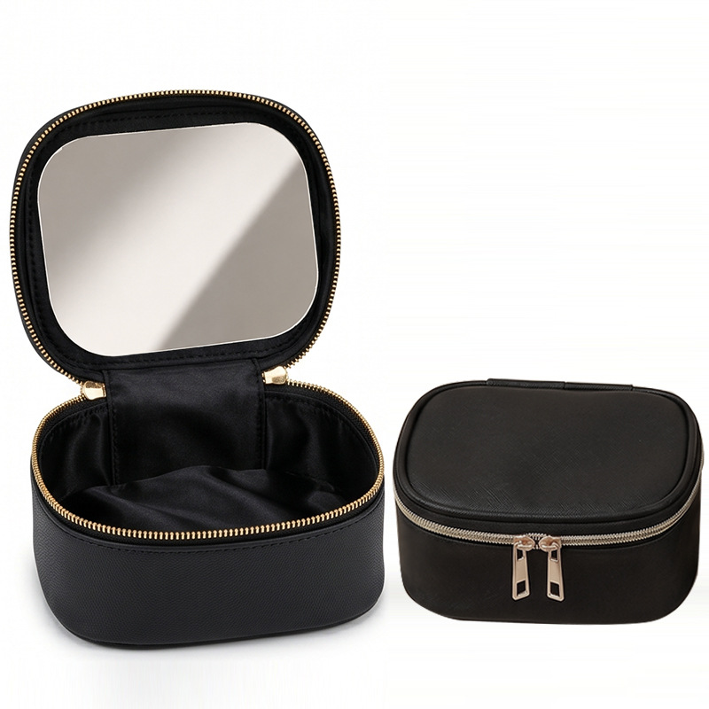2026 New Makeup Bag with Mirro - Beauty Makeup Bag recension och pris