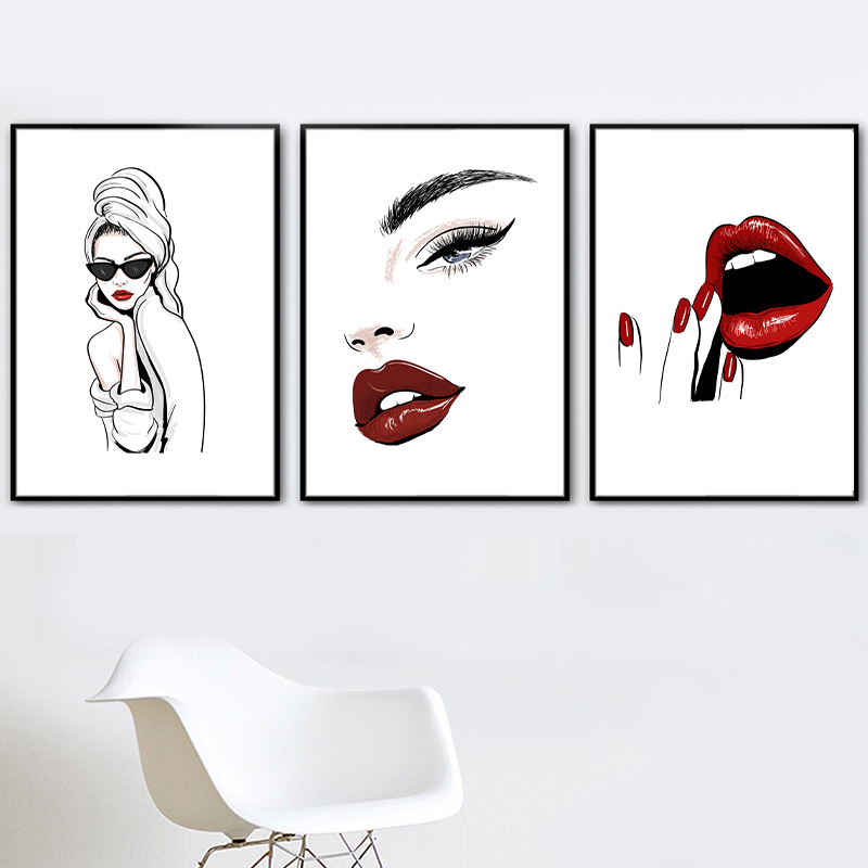 Nordic fashion makeup poster p - Makeup Is Beauty Quotes recension och pris