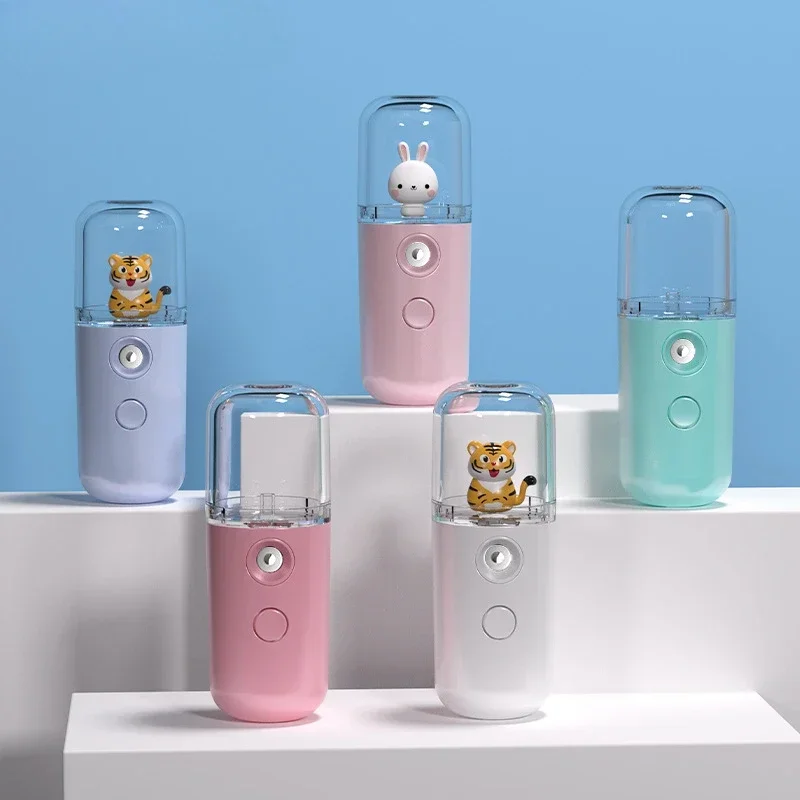 Cartoon Mini Facial Humidifier - Beauty Makeup Light recension och pris