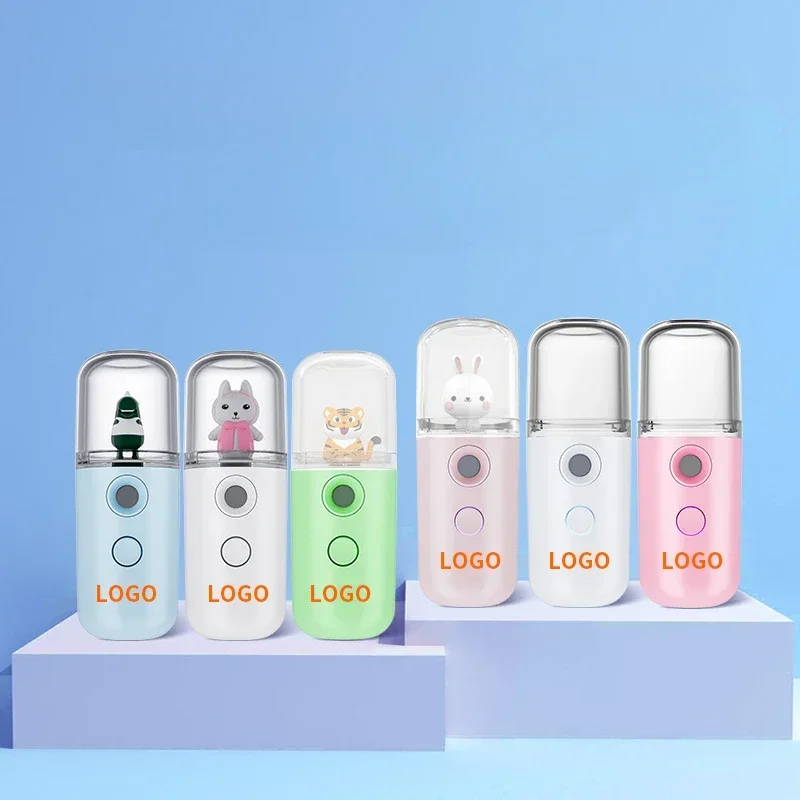 Cartoon Mini Facial Humidifier - Beauty Makeup Light recension och pris