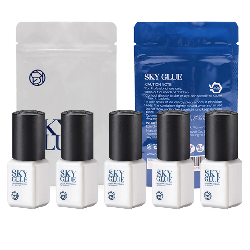5 Bottles SKY S Plus Glue for  - Makeup Plus Beauty recension och pris