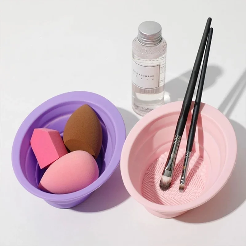 Foldable Silicone Makeup Brush - Beauty Makeup Eyeshadow recension och pris