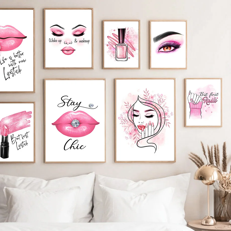 Trendy Makeup Nail Polish Lips - J Beauty Makeup recension och pris