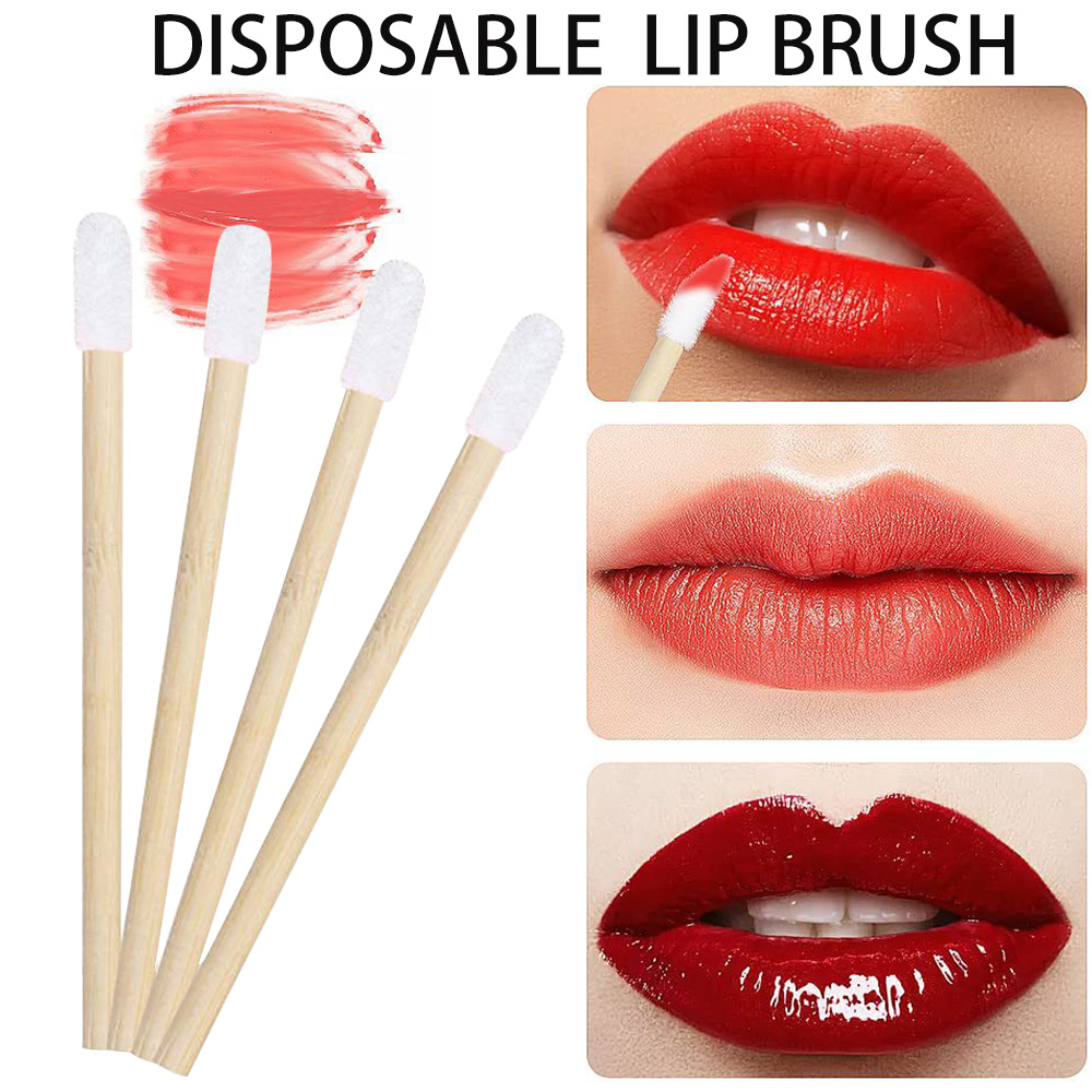 50/100pcs Lip Brushes Kits Bam - Beauty Makeup Quotes recension och pris