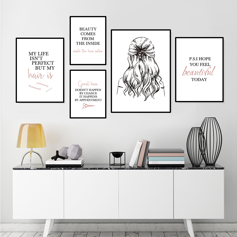 barbershop quote art posters h - Makeup Is Beauty Quotes recension och pris