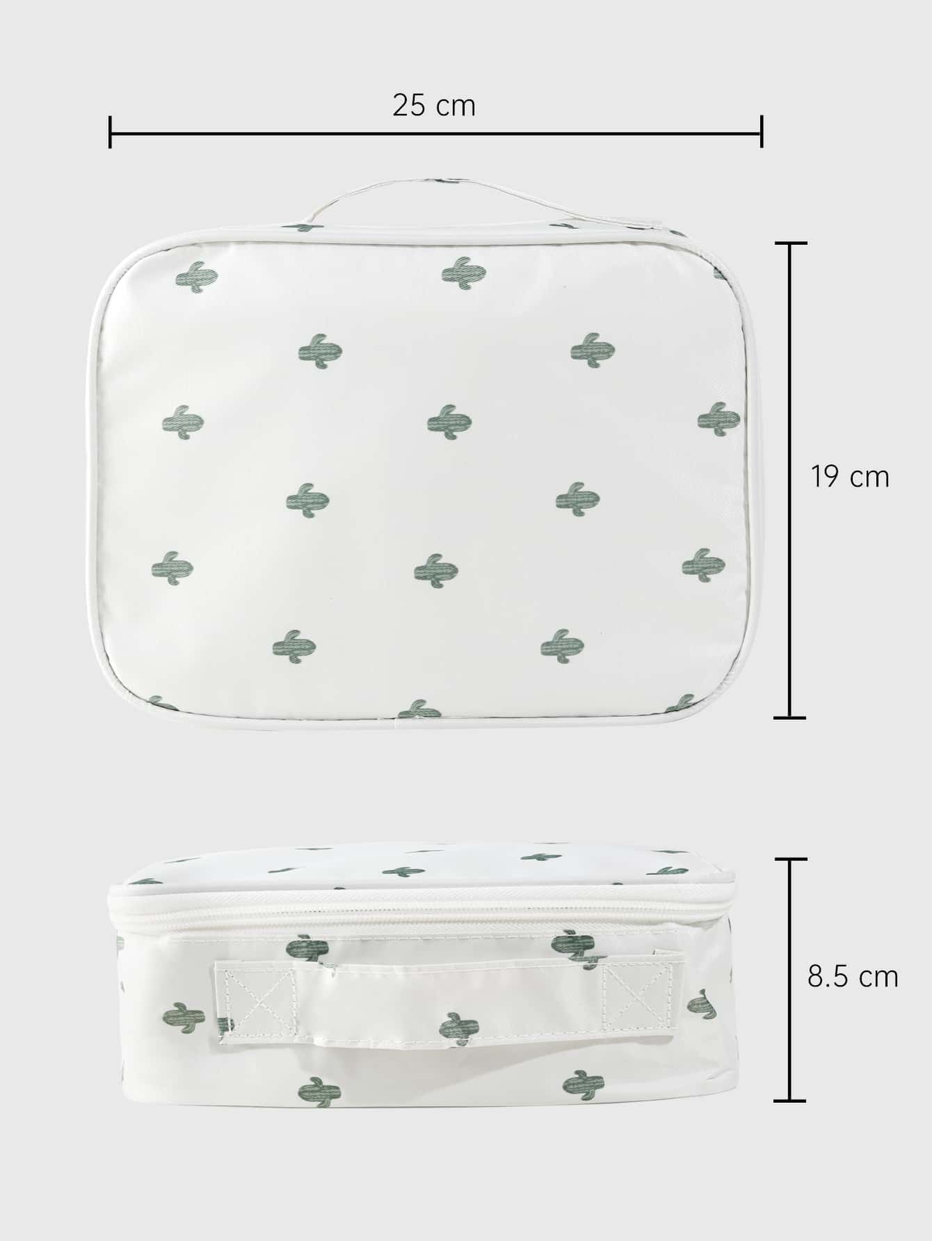 1 Pcs Cactus Print Waterproof  - Beauty Makeup Bag recension och pris