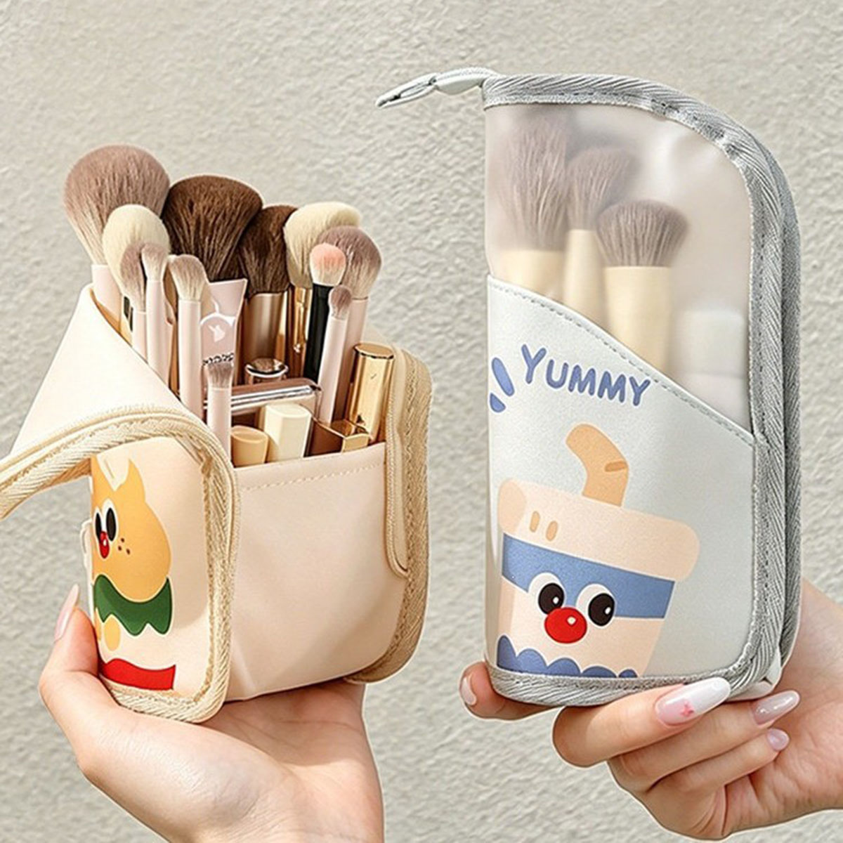 1Pcs Cosmetic Bag Travel Stand - Beauty For You Makeup recension och pris
