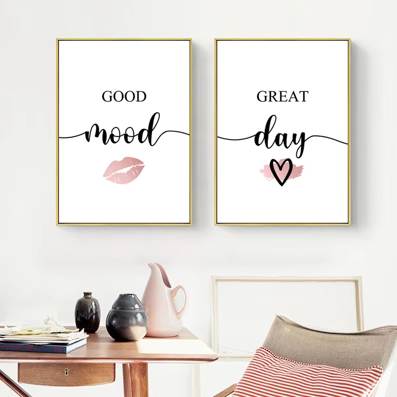 Nordic Pink Women Red Lips Nai - Makeup Is Beauty Quotes recension och pris