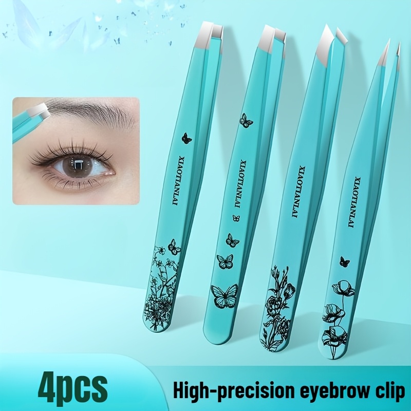 4Pcs Tiffany Blue Butterfly Fl - Beauty Makeup Bag recension och pris