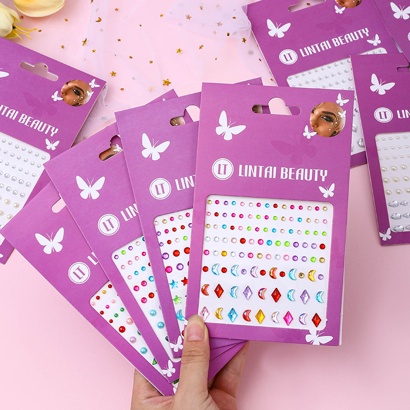 Hot Selling Face Gems Stickers - Beauty For You Makeup recension och pris