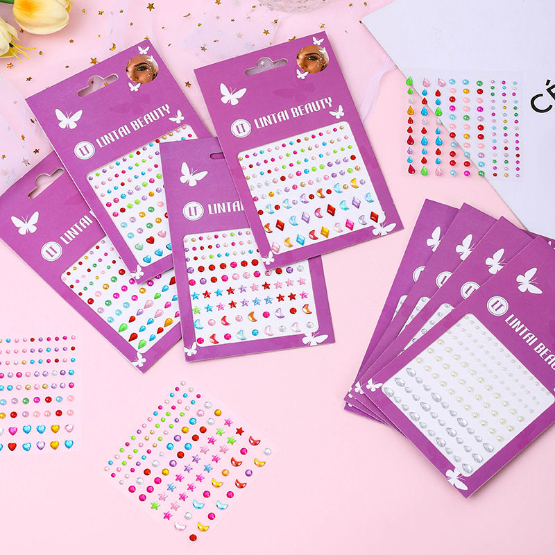 Hot Selling Face Gems Stickers - Beauty For You Makeup recension och pris