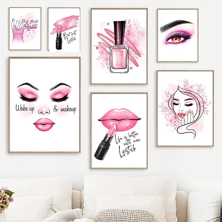 Trendy Makeup Nail Polish Lips - J Beauty Makeup recension och pris