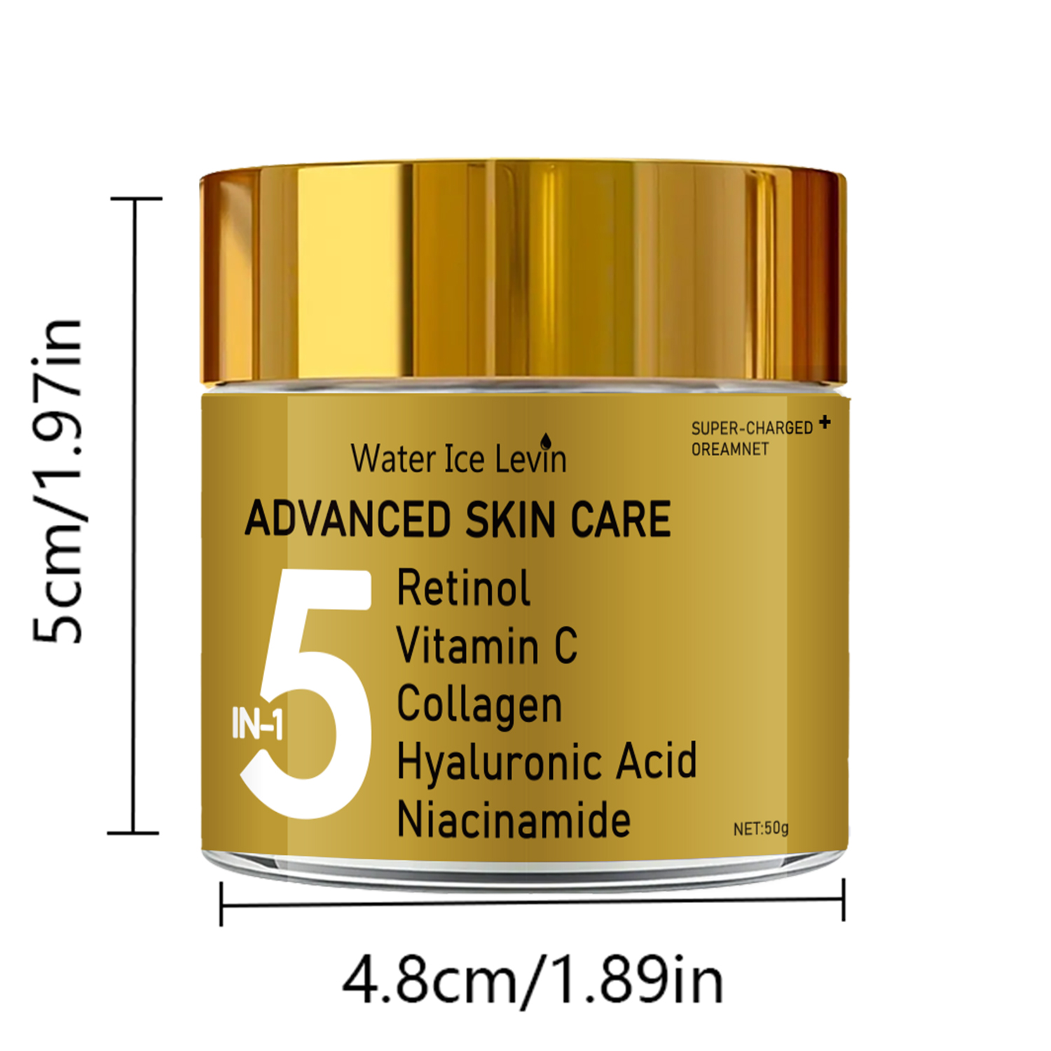 5-in-1 Facial Moisturizing Cre - Vitamin C Serum Face recension och pris