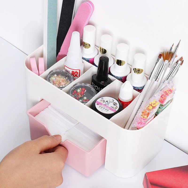 Nail Art Organizer Desktop Dra - Beauty Makeup Quotes recension och pris