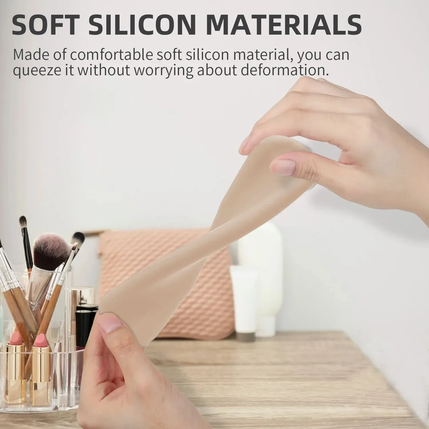 Travel Makeup Brush Holder Sil - Beauty Makeup Bag recension och pris