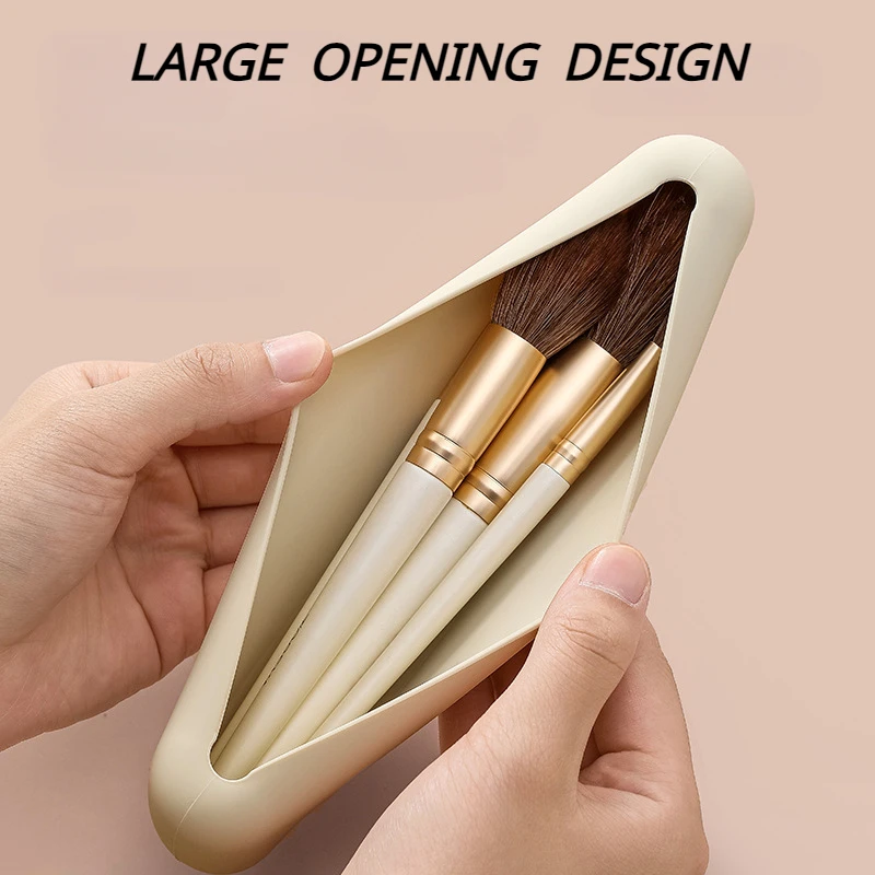 Travel Makeup Brush Holder Sil - Beauty Makeup Bag recension och pris