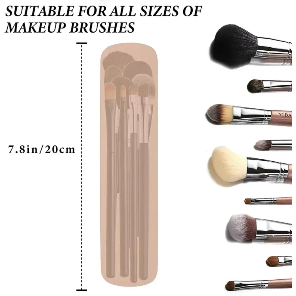 Travel Makeup Brush Holder Sil - Beauty Makeup Bag recension och pris