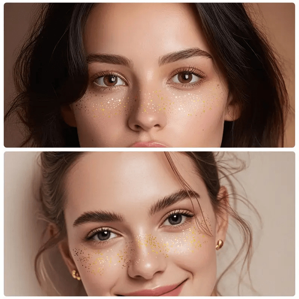 6 Pcs/set Fake Freckle Sticker - Beauty Makeup Quotes recension och pris