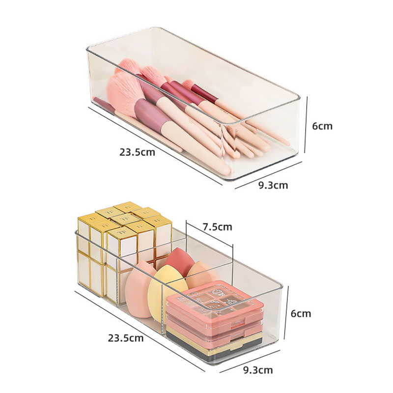 Acrylic Cosmetics Storage Box  - Beauty Makeup Quotes recension och pris