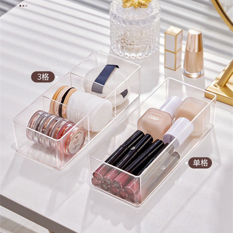 Acrylic Cosmetics Storage Box  - Beauty Makeup Quotes recension och pris
