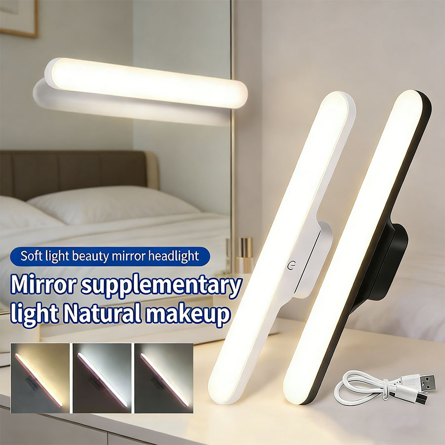 LED Makeup Mirror Light Rechar - Beauty Makeup Light recension och pris