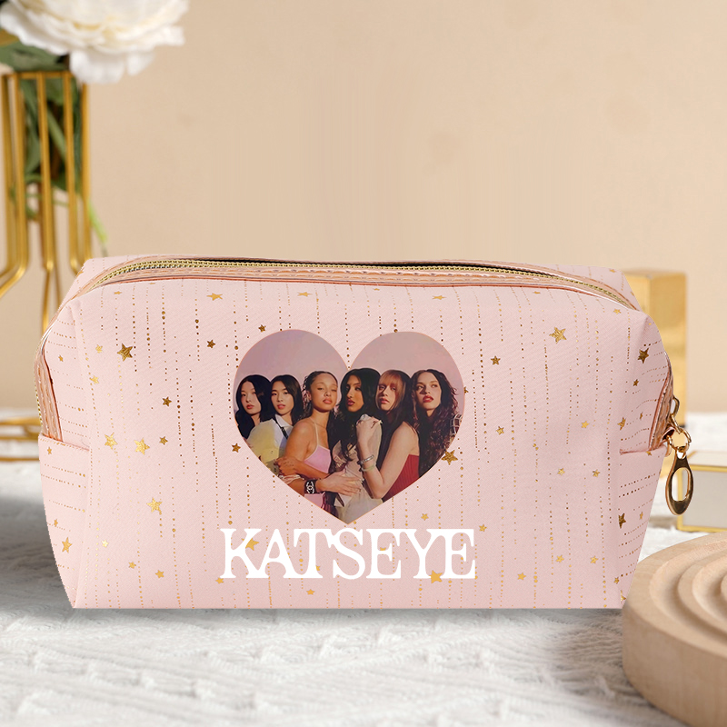 Fashion K POP K-KATSEYE Makeup - Beauty Makeup Bag recension och pris